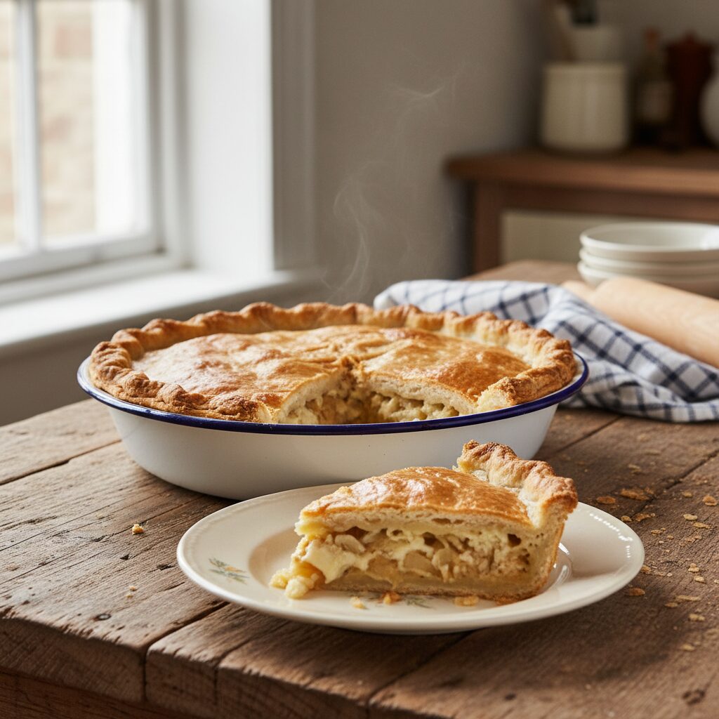 Lancashire Cheese and Onion Pie — North West England, United Kingdom