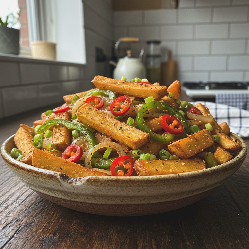 Liverpool Salt and Pepper Chips — North West England, United Kingdom