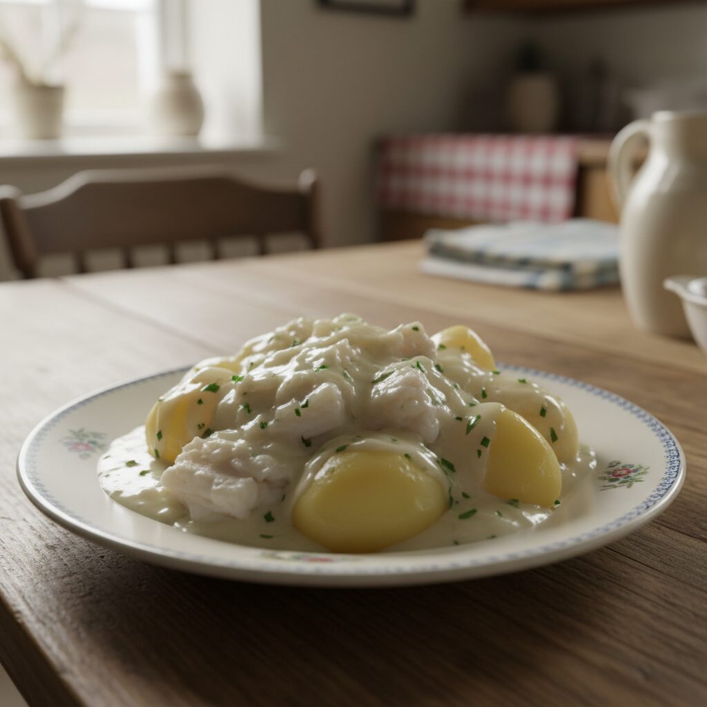 Liverpool Salt Fish with Potatoes — North West England, United Kingdom