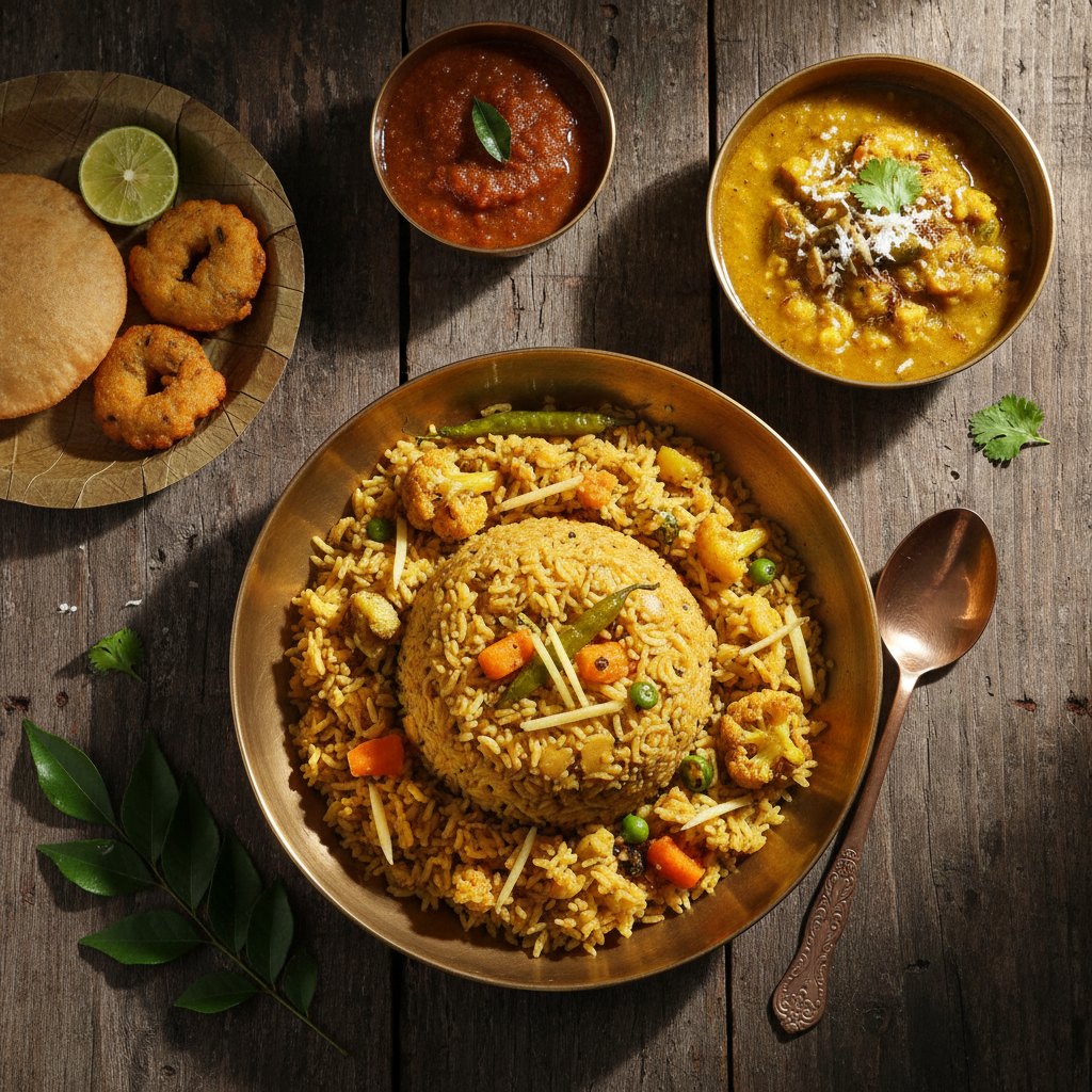 Puri Khechedi (Mahaprasad Style) โ Odisha, India