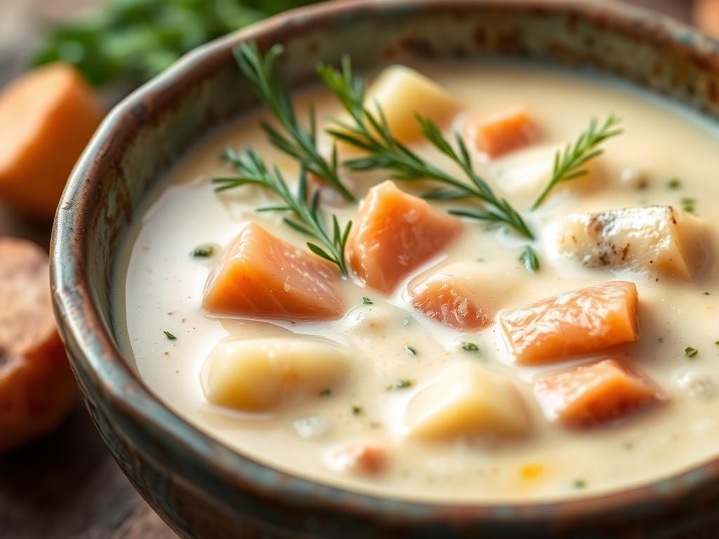 Oregon Smoked Salmon Chowder โ Oregon, United States