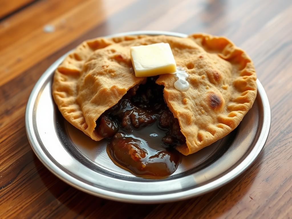 Gur Wali Roti (Jaggery Stuffed Paratha) — Punjab, India
