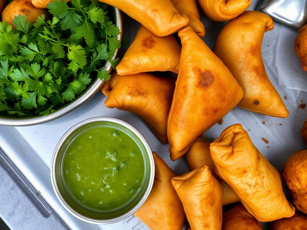 Punjabi Pudina Dhaniya Chutney — Punjab, India