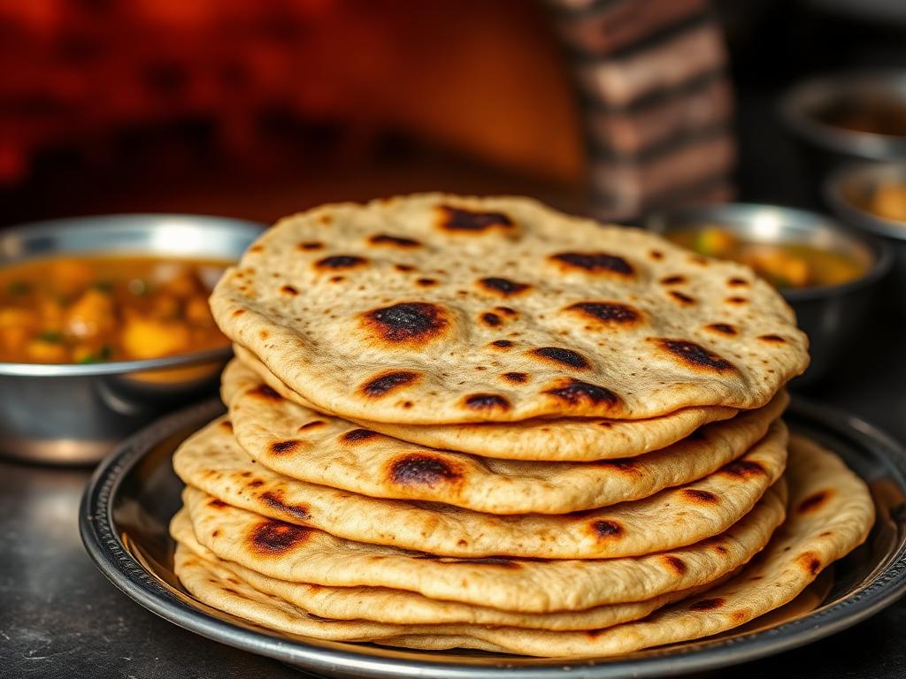 Punjabi Tandoori Roti — Punjab, India