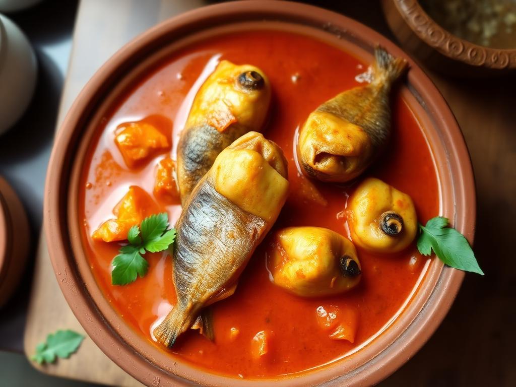 Yanam Pulasa Pulusu (Telugu-Style Fish Curry) — Puducherry, India