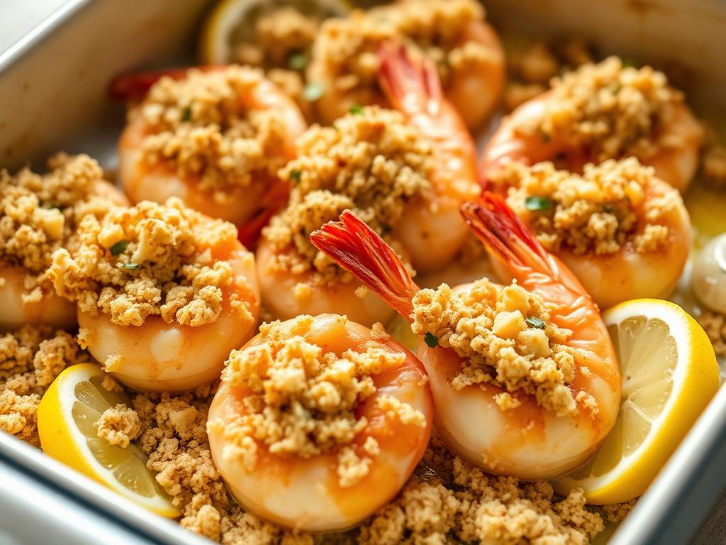 Rhode Island Baked Stuffed Shrimp — Rhode Island, United States