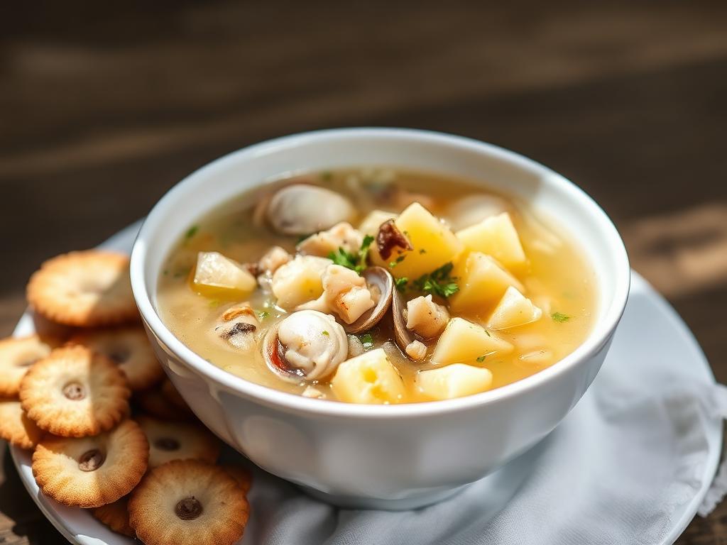 Rhode Island Clear Clam Chowder — Rhode Island, United States