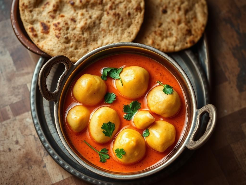 Gatte ki Sabzi โ Rajasthan, India