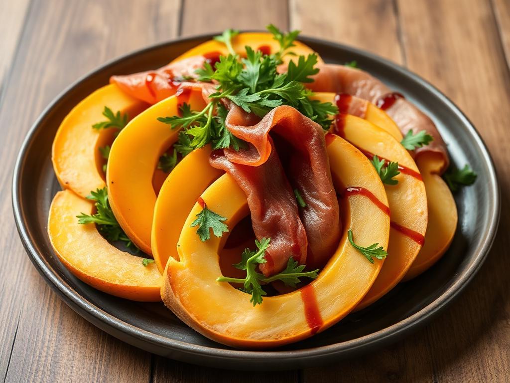 Rocky Ford Cantaloupe and Prosciutto Salad โ Colorado, United States