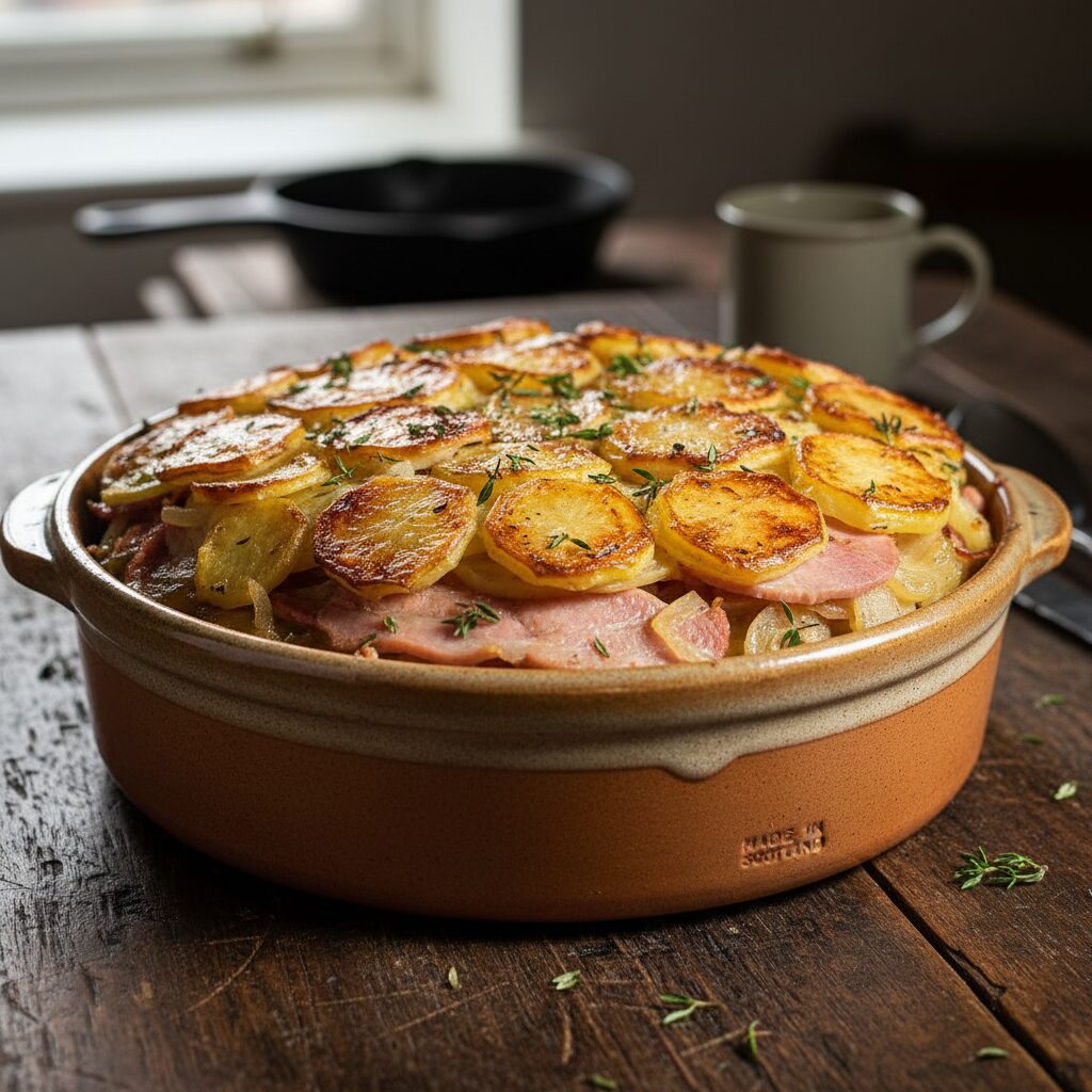 Ayrshire Bacon and Potato Hotpot β South West Scotland, United Kingdom