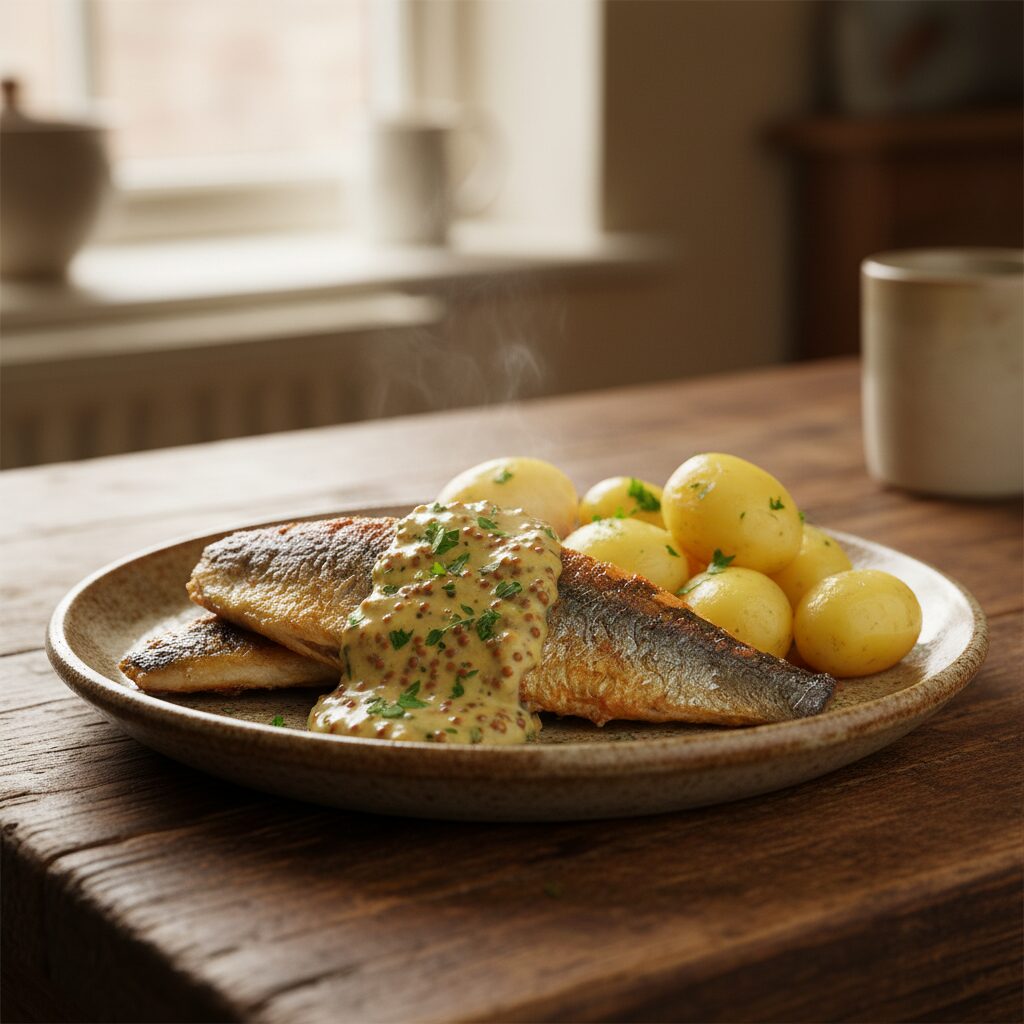Ayrshire Herring with Mustard Sauce β South West Scotland, United Kingdom