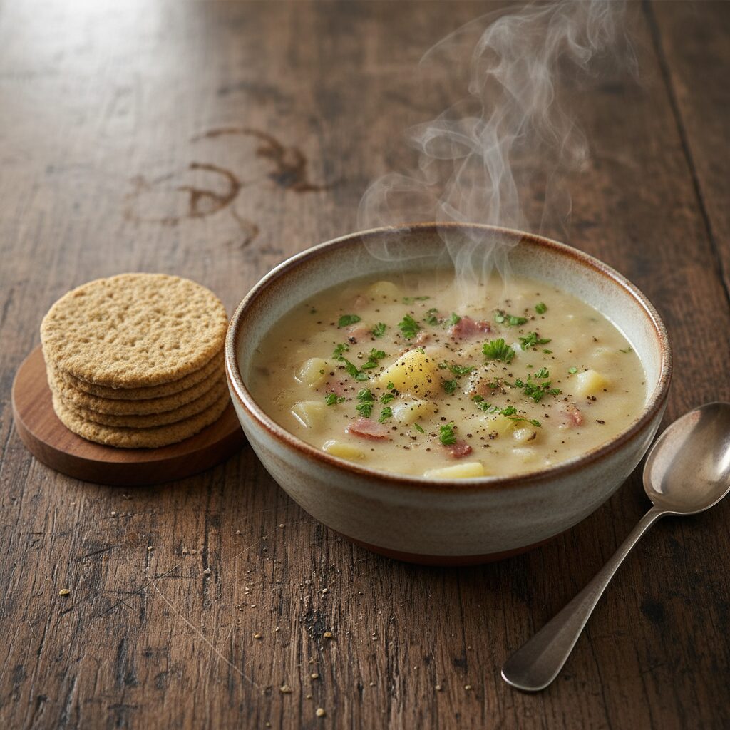 Ayrshire Tattie and Bacon Soup β South West Scotland, United Kingdom