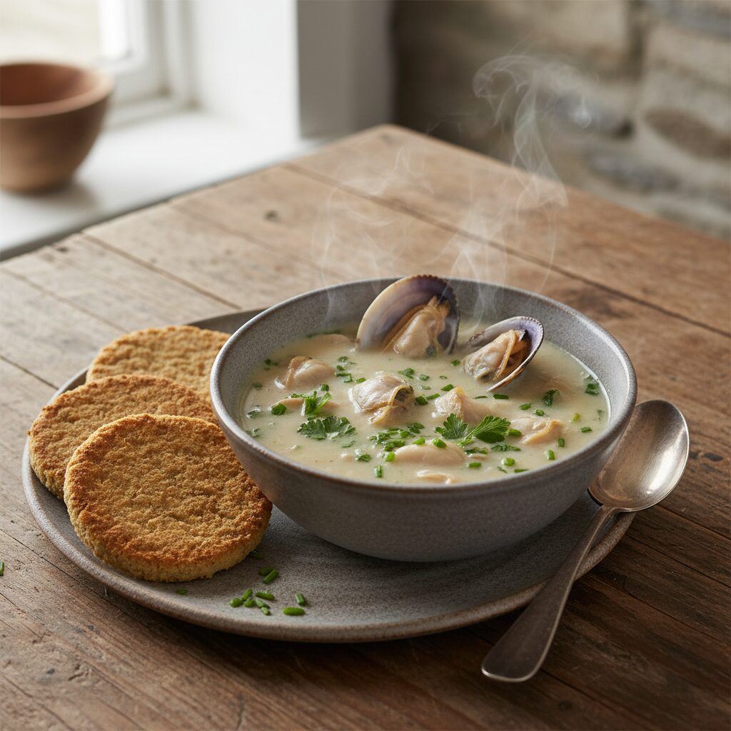 Barra Cockle and Oat Soup — Hebrides and the Western Isles, United Kingdom
