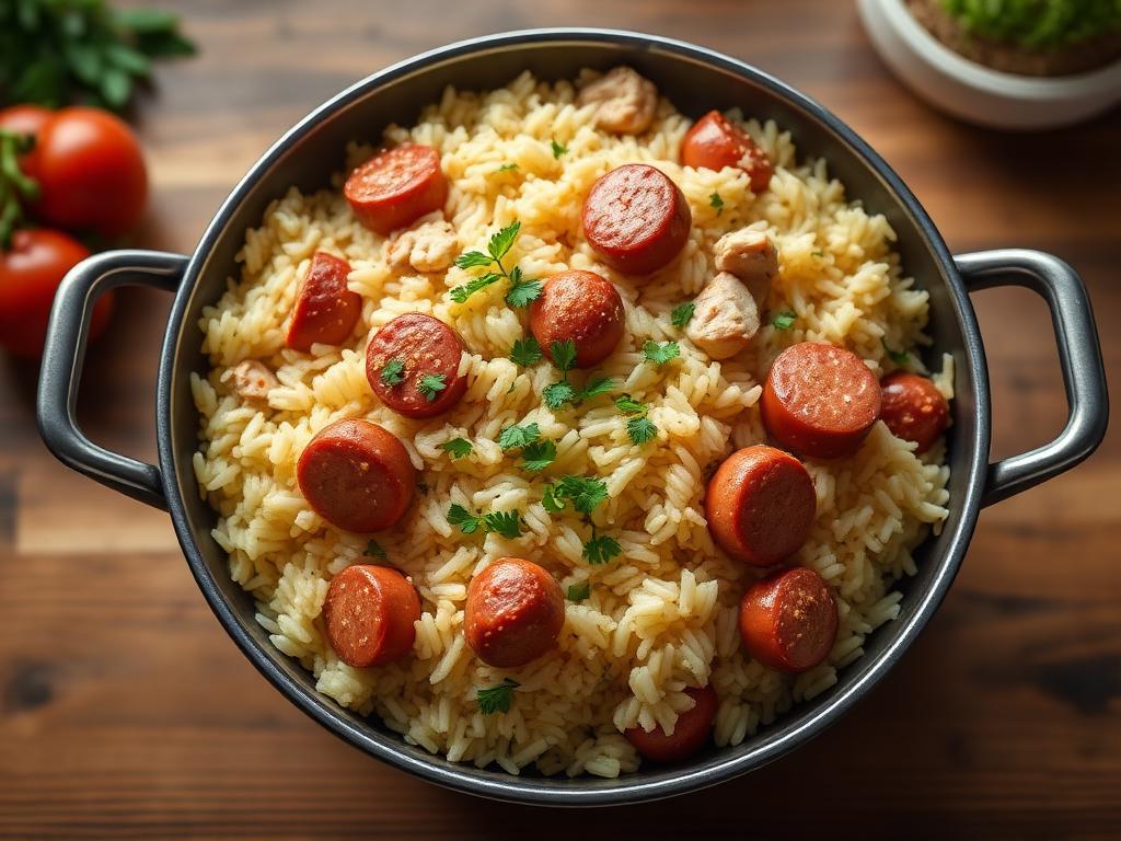 Perloo (Chicken and Sausage Perloo) — South Carolina, United States