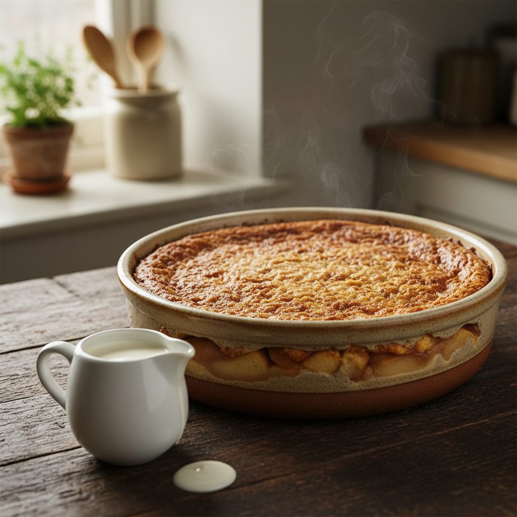 Galloway Oatmeal and Apple Pudding — South West Scotland, United Kingdom