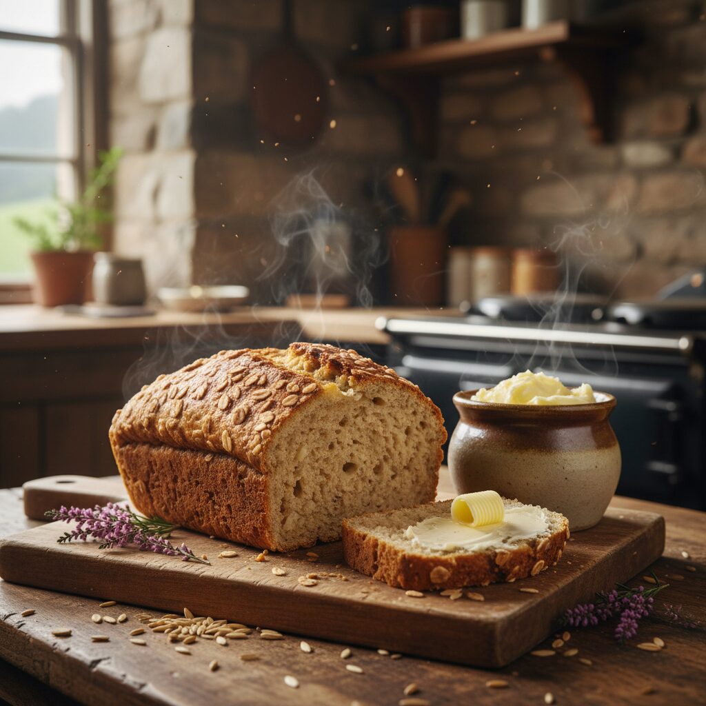 Heather Honey and Oat Loaf โ Highlands, United Kingdom