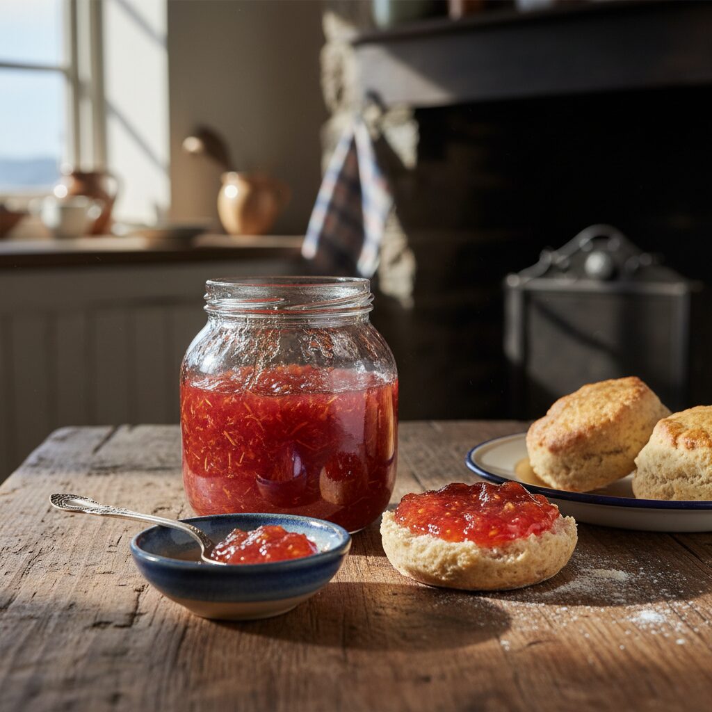 Hebridean Rhubarb and Ginger Jam — Hebrides and the Western Isles, United Kingdom