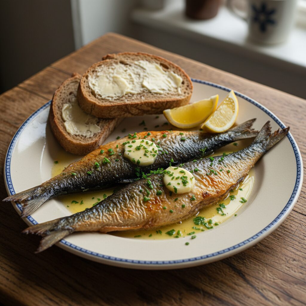 Moray Firth Grilled Kippers — North East Scotland, United Kingdom