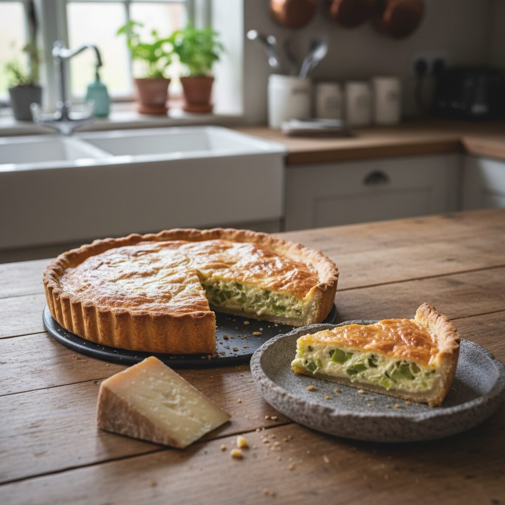 Isle of Mull Cheddar and Leek Tart — Hebrides and the Western Isles, United Kingdom