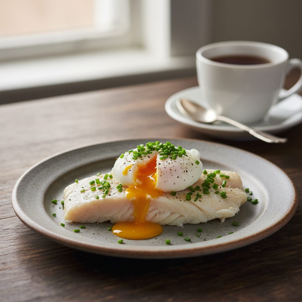 Smoked Haddock with Poached Egg — North East Scotland, United Kingdom