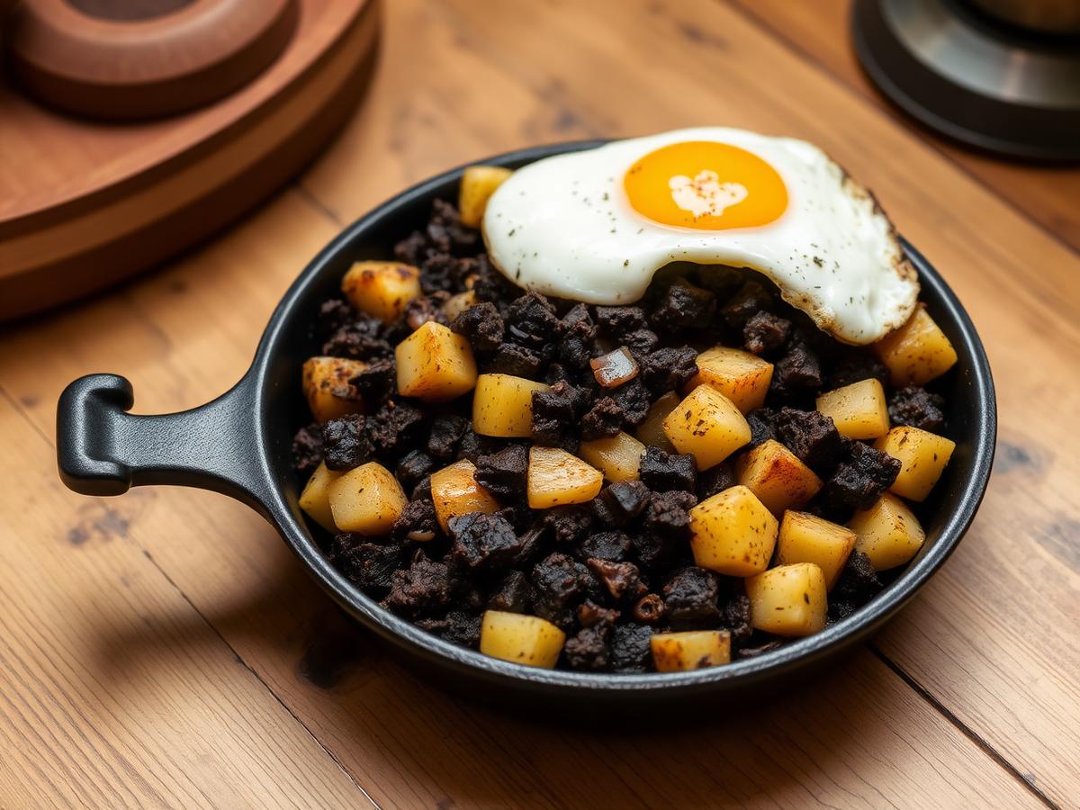 Stornoway Black Pudding Hash — Hebrides and the Western Isles, United Kingdom