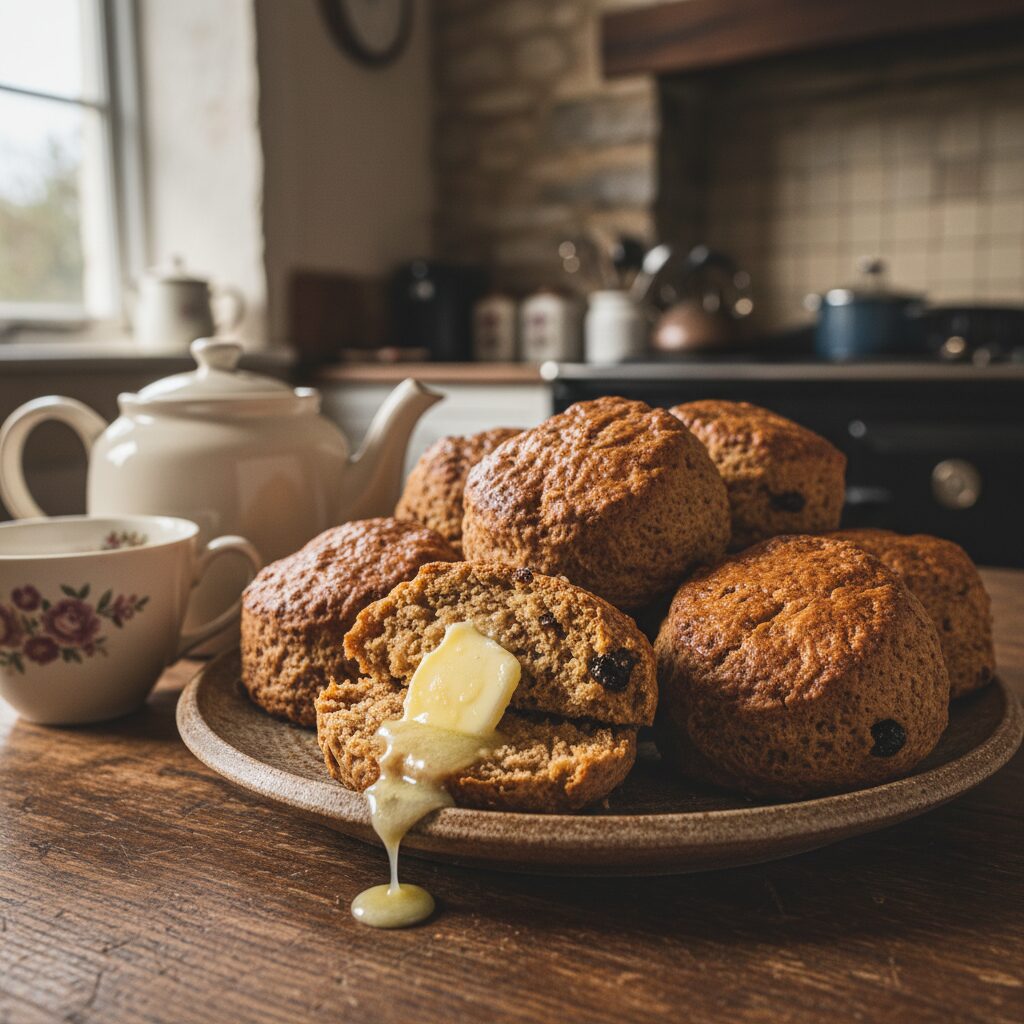 Treacle Scones — Scottish Borders and Dumfries, United Kingdom