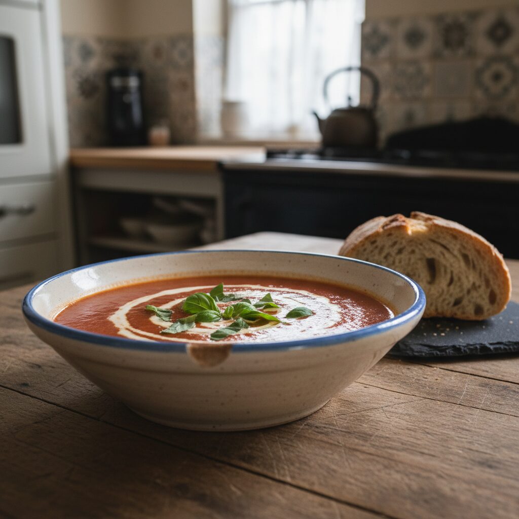 Isle of Wight Tomato and Basil Soup — South East England, United Kingdom