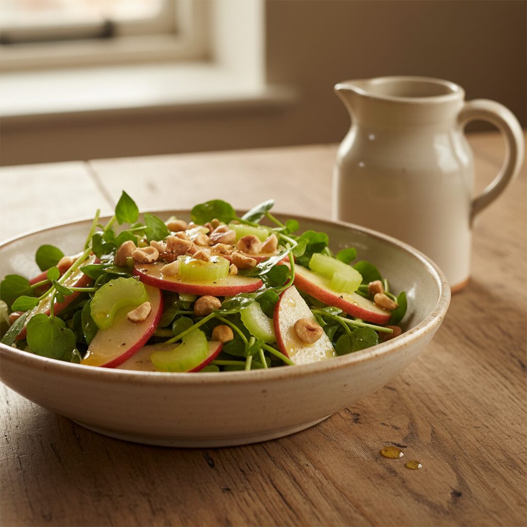 Kentish Cobnut and Apple Salad โ South East England, United Kingdom