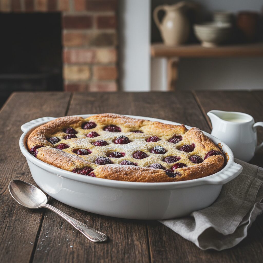 Kentish Cherry Batter Pudding โ South East England, United Kingdom