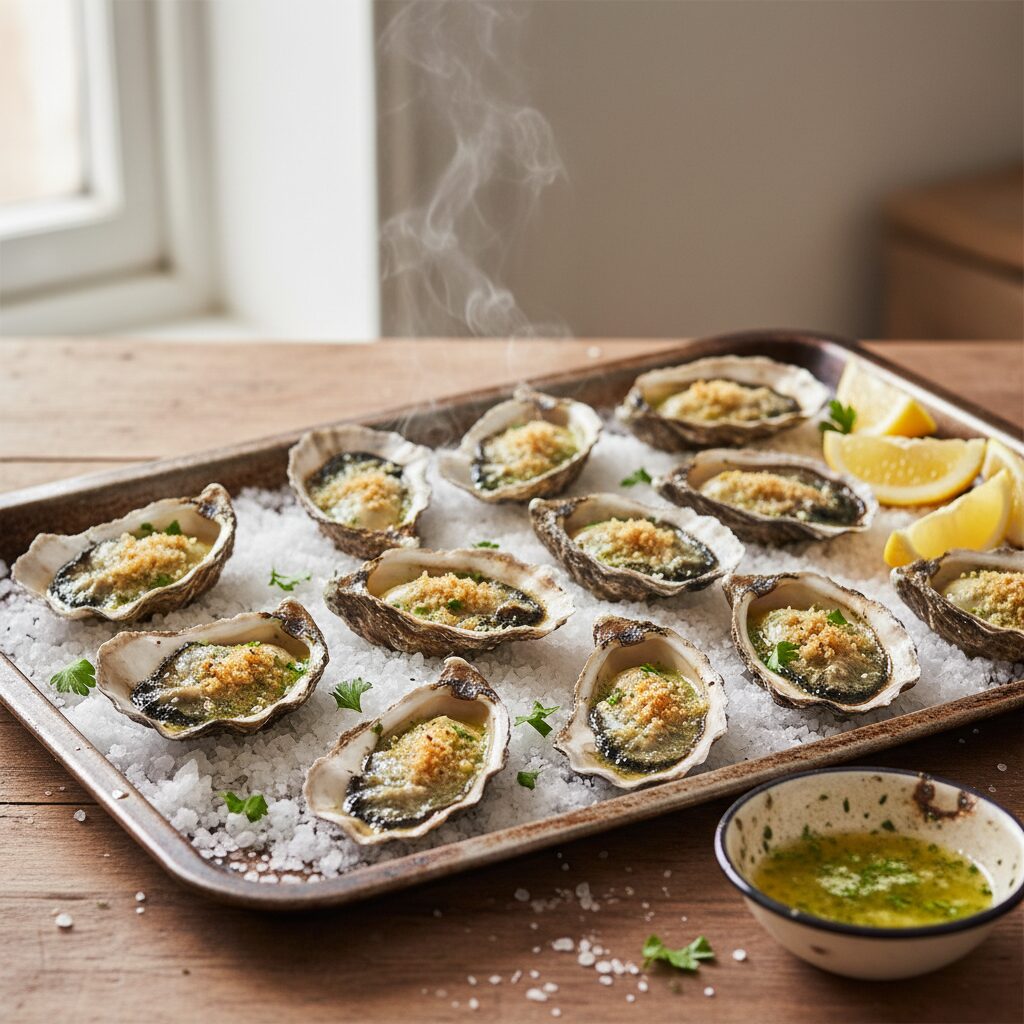 Whitstable Grilled Oysters — South East England, United Kingdom
