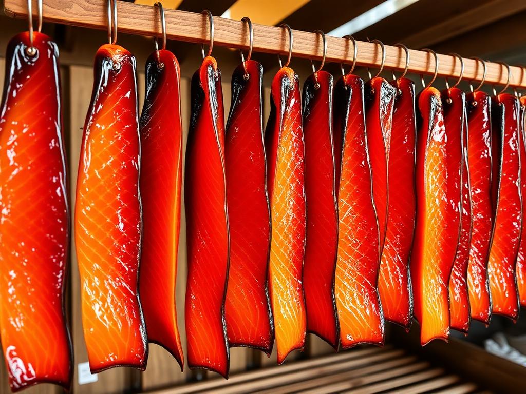 Alaska Smoked Salmon Strips β Alaska, United States