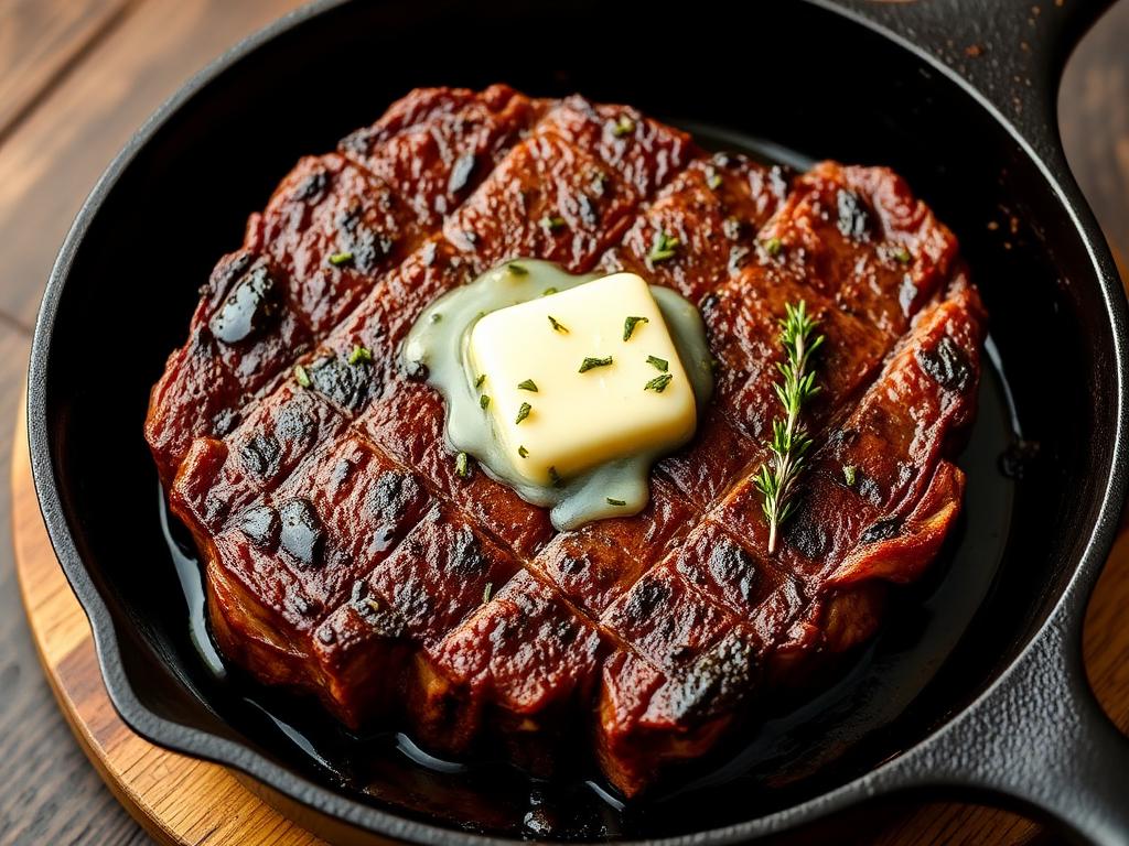 Black Hills Cast-Iron Ribeye β South Dakota, United States