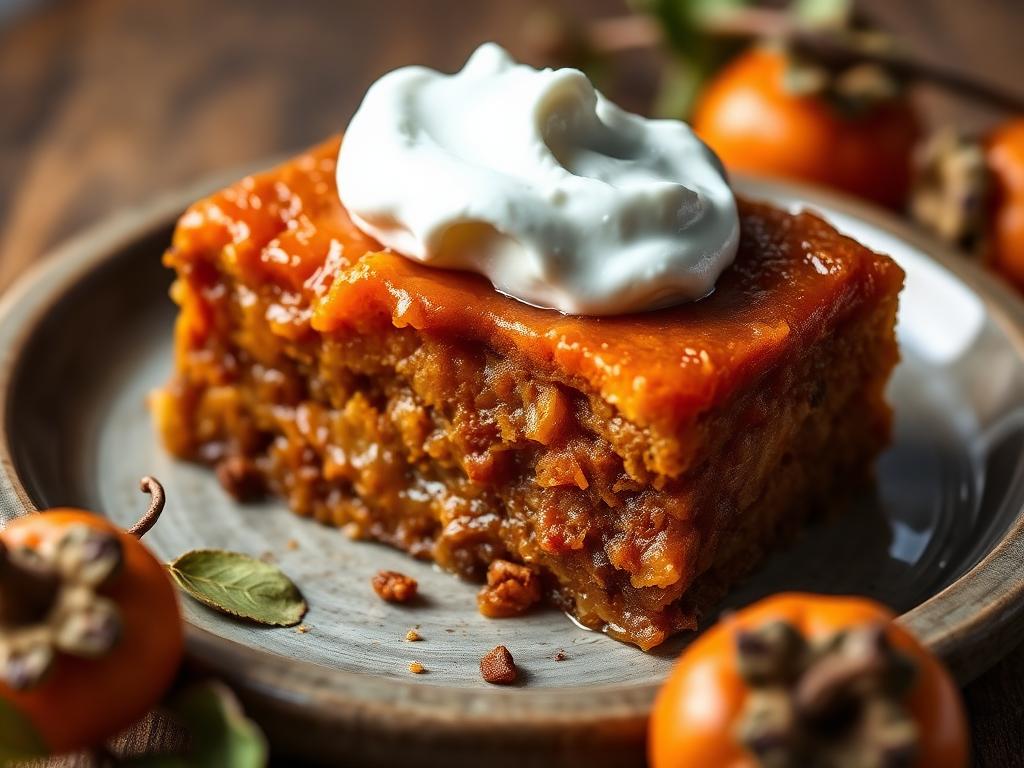 Southern Illinois Persimmon Pudding — Illinois, United States