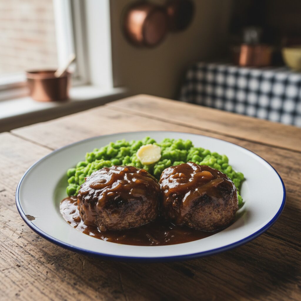 Bristol Faggots with Peas and Gravy — South West England, United Kingdom