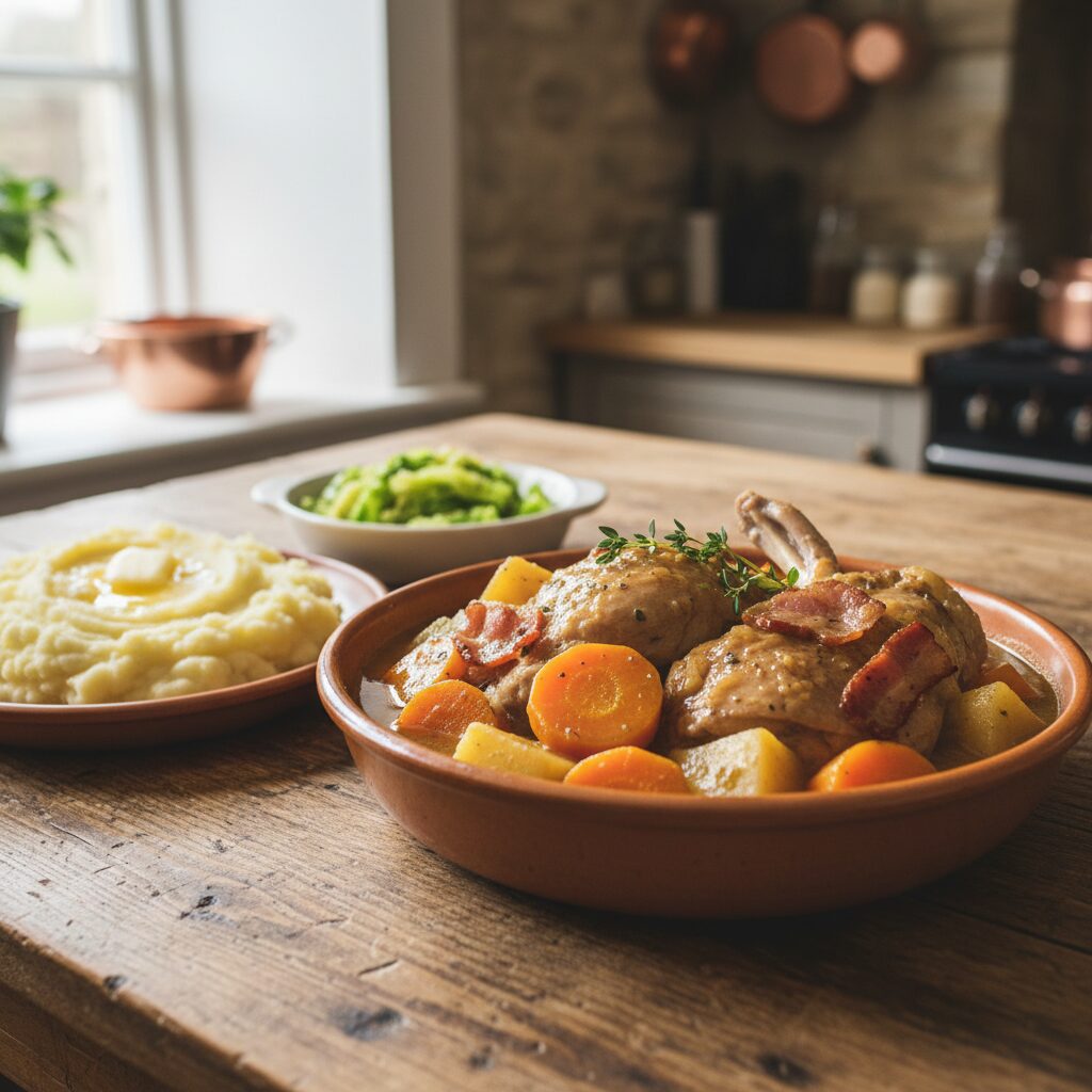 Devon Farmhouse Rabbit Stew — South West England, United Kingdom