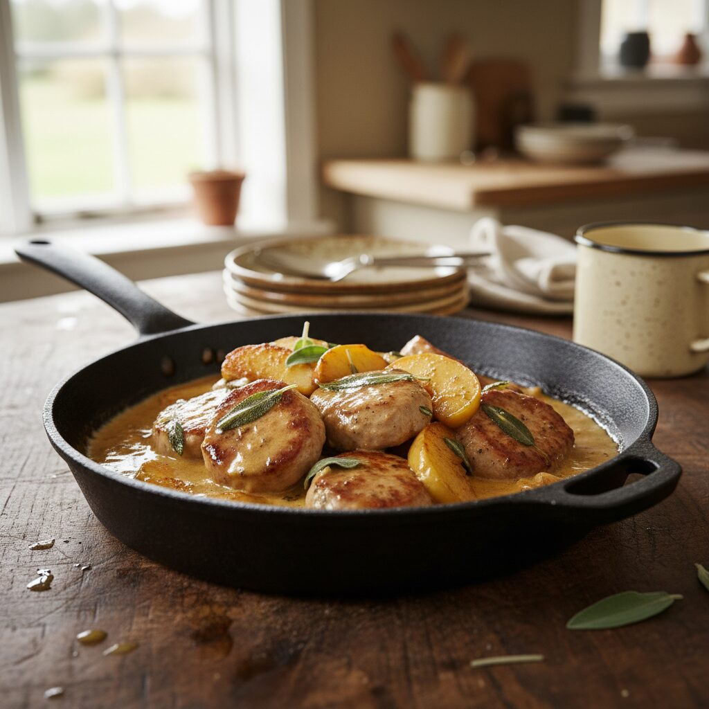 Somerset Pork with Cider and Cream โ South West England, United Kingdom