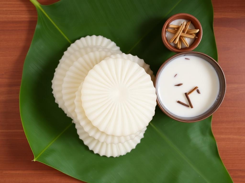 Tamil Nadu Idiyappam with Coconut Milk โ Tamil Nadu, India