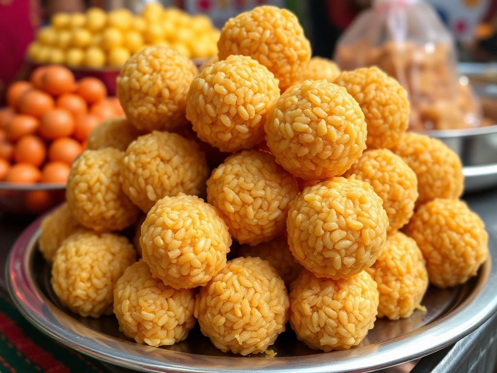 Pori Urundai โ Tamil Nadu, India