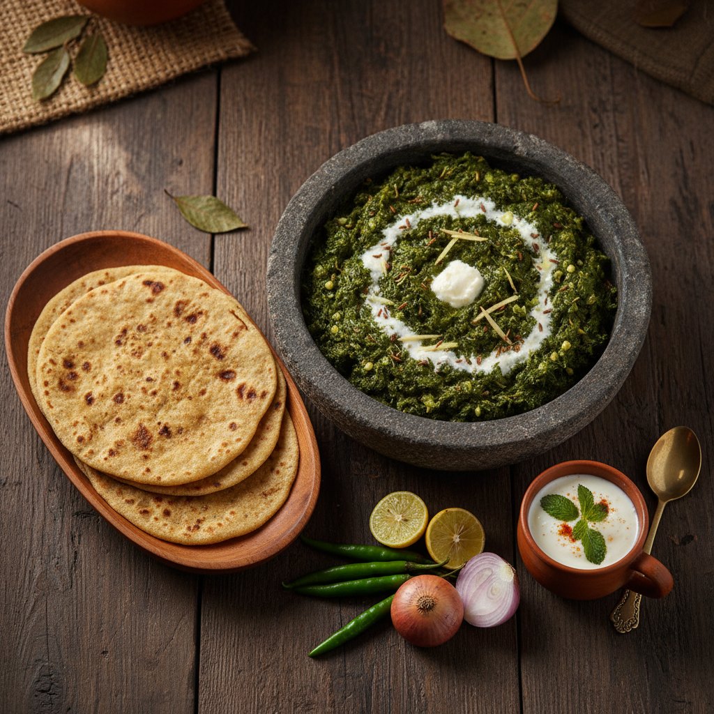 Kandali ka Saag — Uttarakhand, India