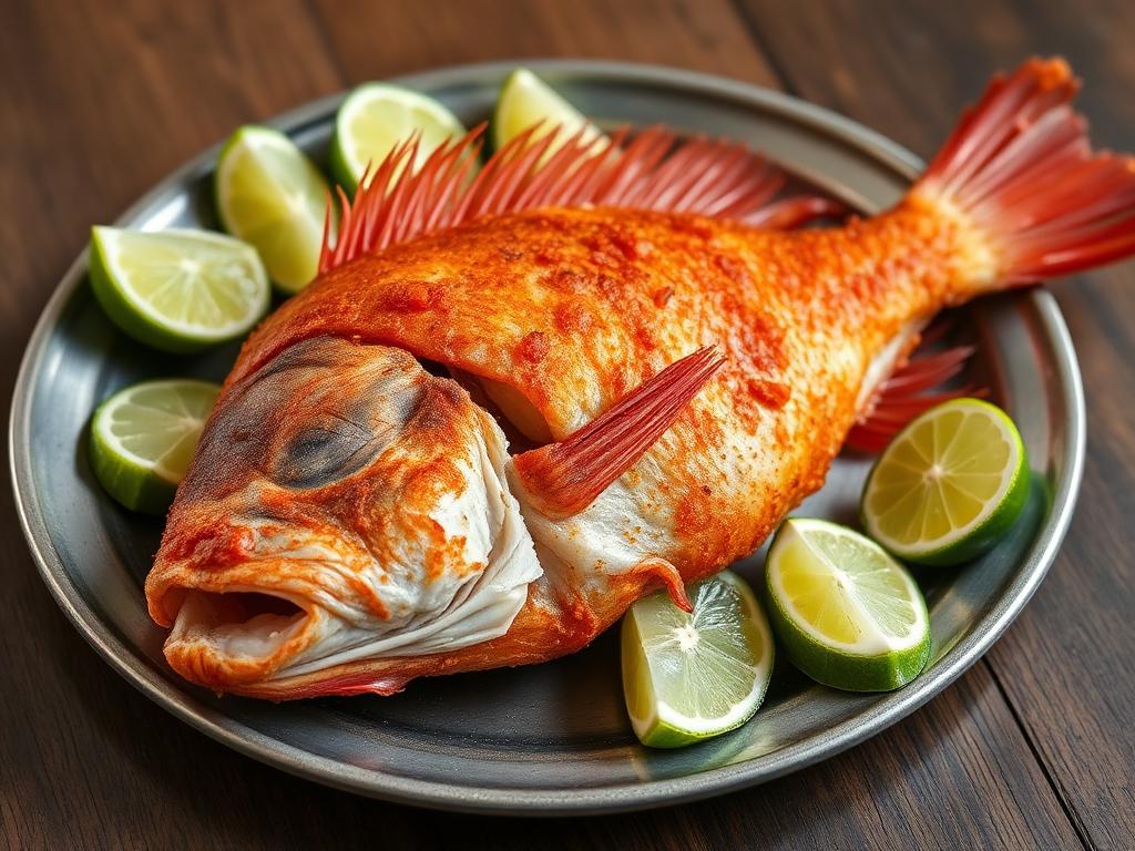 Fried Whole Snapper β U.S. Virgin Islands, United States
