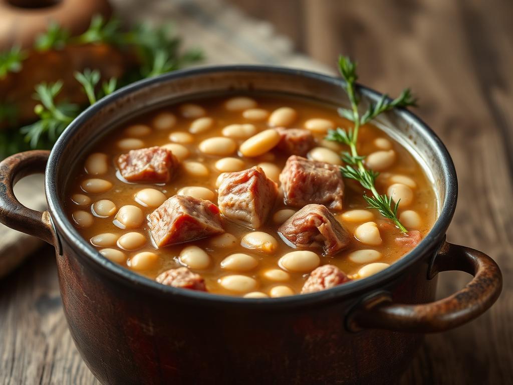 Vermont Farmhouse Ham and Bean Pot — Vermont, United States