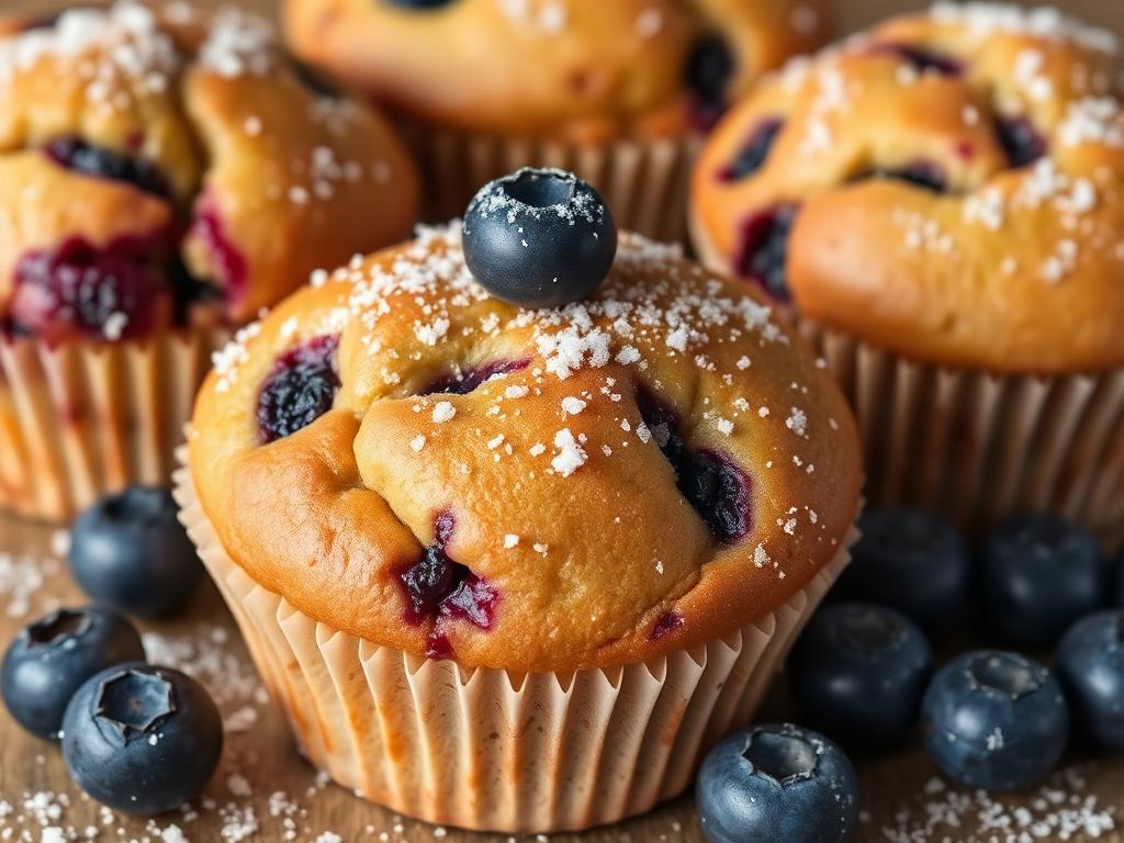 Wild Blueberry Maple Muffins — Vermont, United States