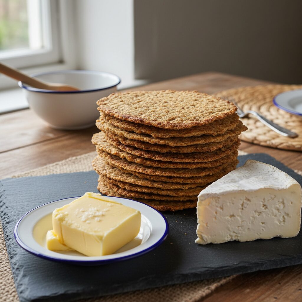 Bara Ceirch (Welsh Oatcakes) β North Wales, United Kingdom