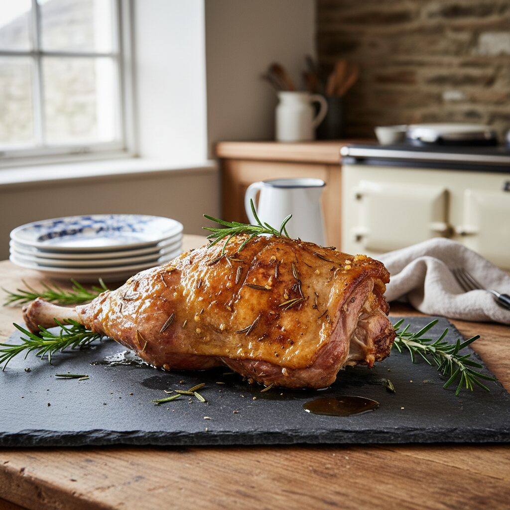 Carmarthenshire Roast Lamb with Honey and Rosemary β West Wales, United Kingdom