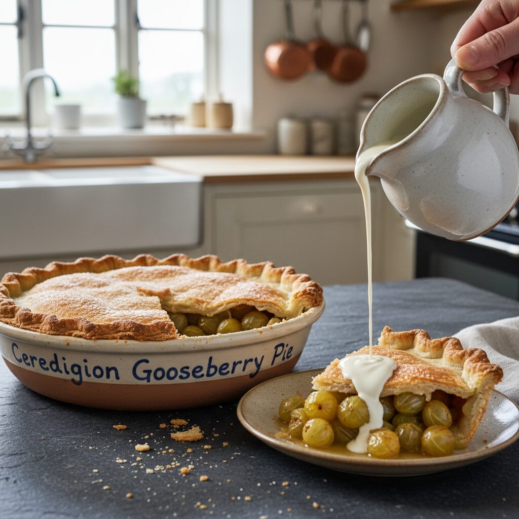 Ceredigion Gooseberry Pie — West Wales, United Kingdom