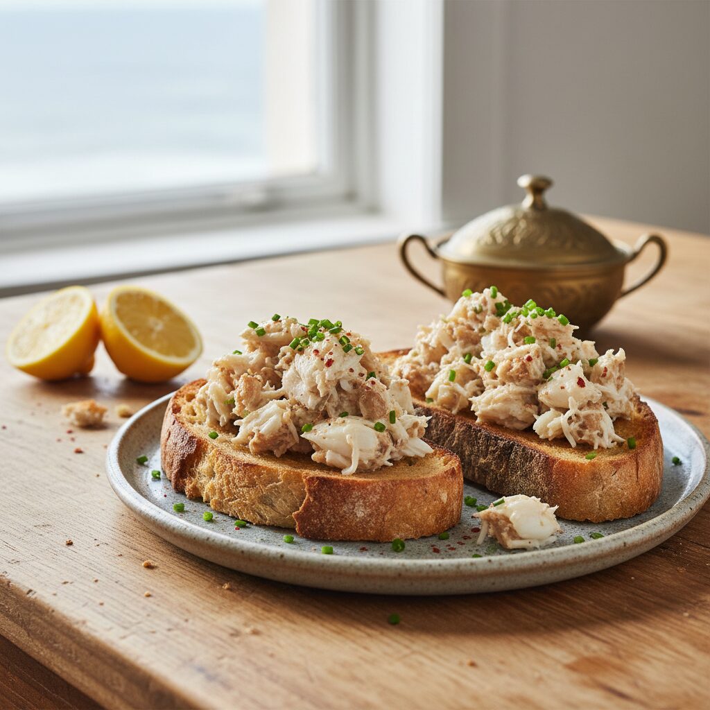 Conwy Crab on Toast β North Wales, United Kingdom