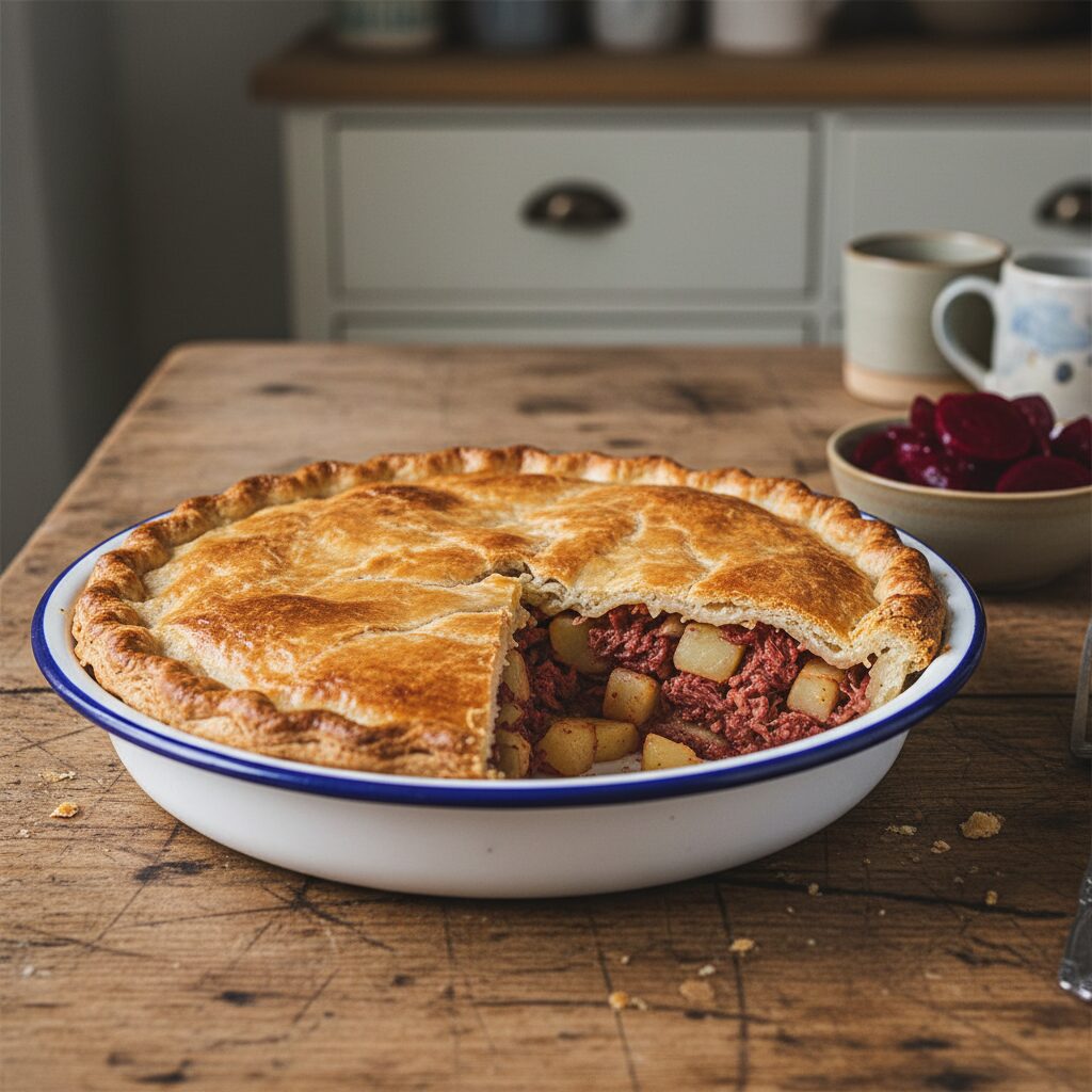 Corned Beef and Potato Pie — South Wales Valleys, United Kingdom