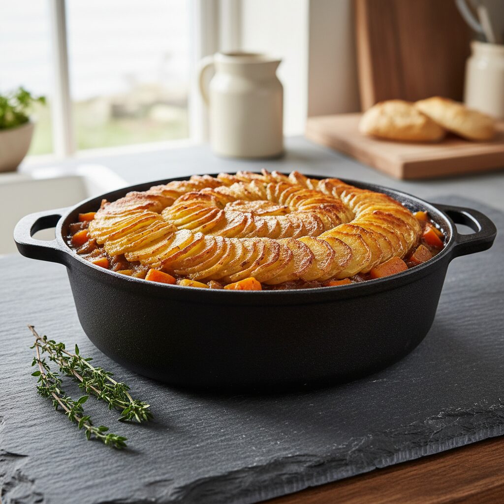 Mid Wales Mutton and Root Hotpot — Mid Wales, United Kingdom