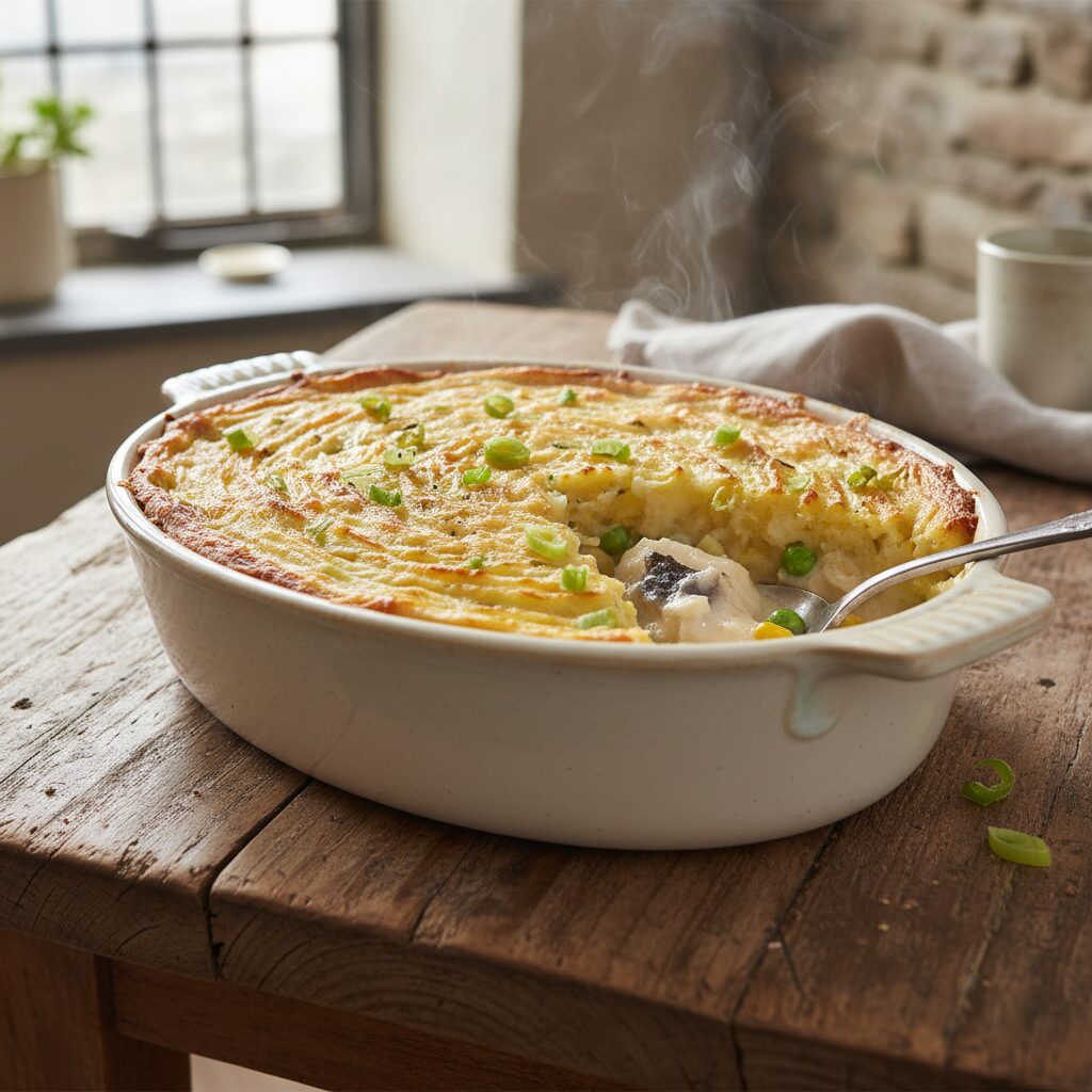 North Wales Fish Pie with Leeks — North Wales, United Kingdom