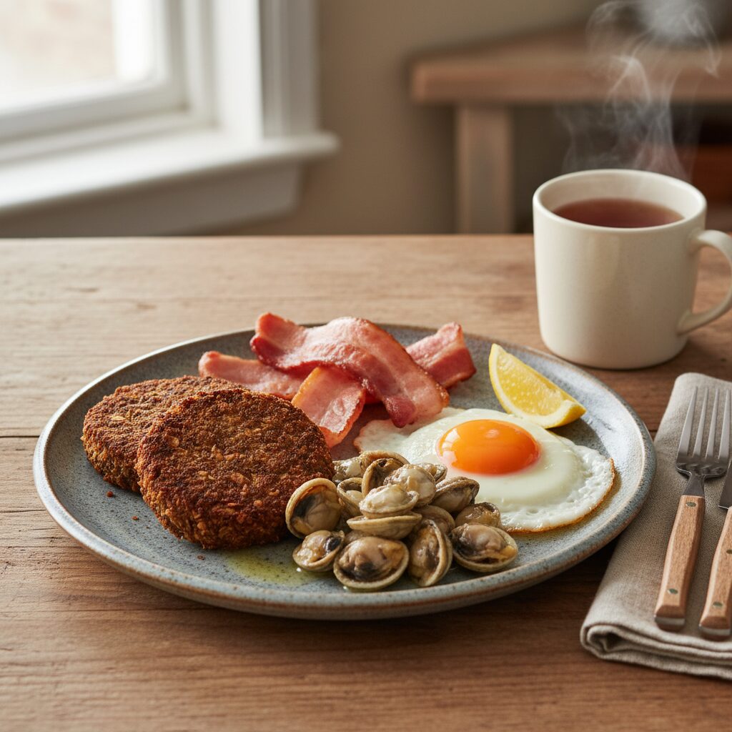 Pembrokeshire Laverbread and Cockle Breakfast โ West Wales, United Kingdom